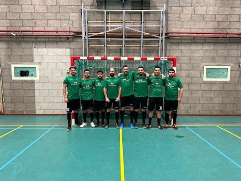 Presentatie Omni-HSC 1 zaalvoetbal
