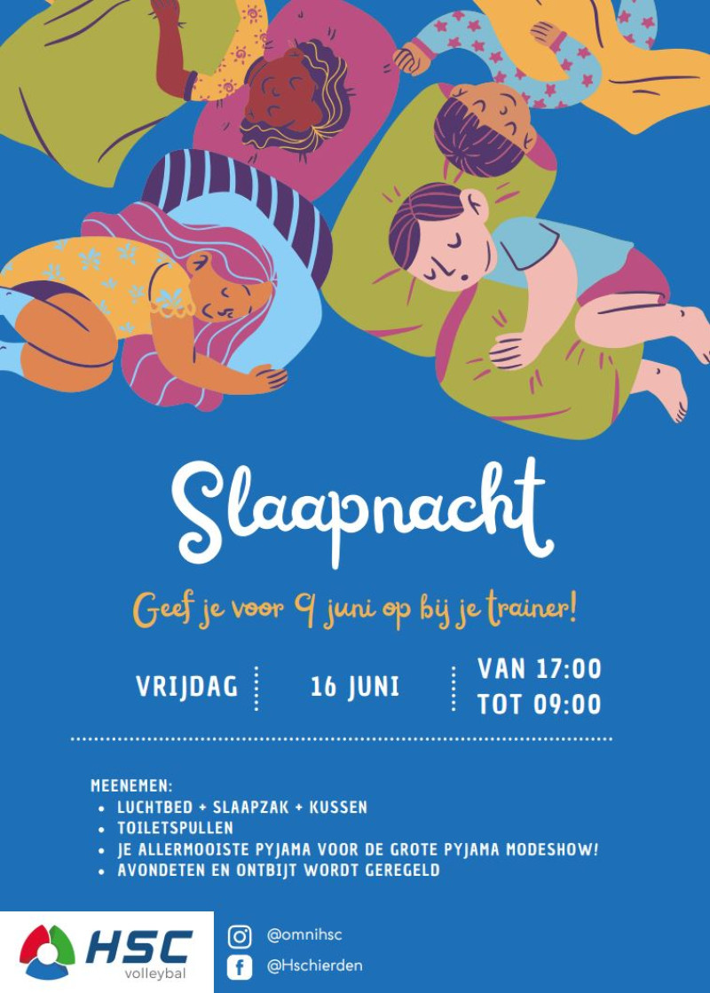 Slaapnacht Jeugd
