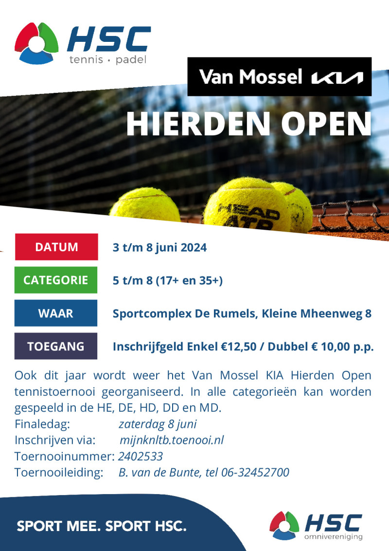 🎾Van Mossel KIA Hierden Open 2024🎾
