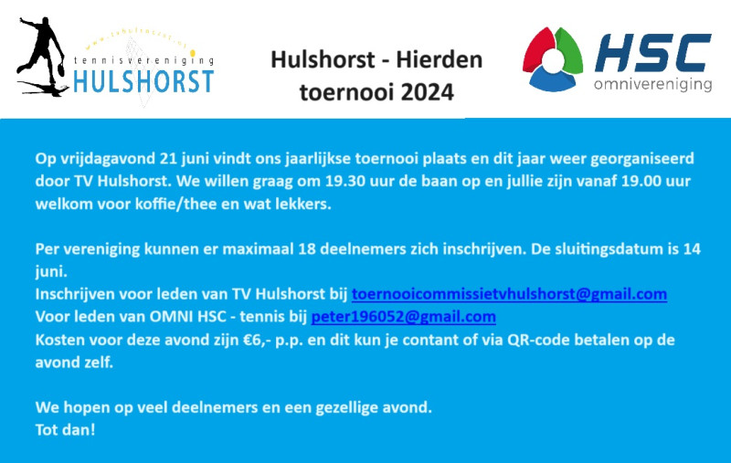 Toernooi Hulshorst - Hierden